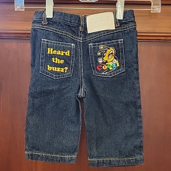 Coogi | Baby Boys Dark Wash Jeans in Size 6-9 Months - Heard The Buzz? - Picture 3 of 9